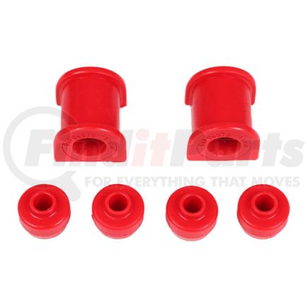 8.5142R by ENERGY SUSPENSION - Sway Bar Bushing Set; Red; Rear; Bar Dia. 19mm; Performance Polyurethane;