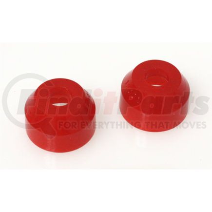 913103R by ENERGY SUSPENSION - Tie Rod Dust Boot; Red; Round Style; Largest Dia. Taper 0.472 in./12mm; Socket Top Dia. 1.2 in./30.5mm; 2 Pack;