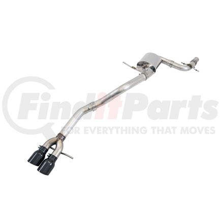 AWE 3020-23028 Exhaust System Kit AWE Track Edition Exhaust for MK6 GLI 2.0T - MK6 Jetta 1.8T - Diamond Black Tips