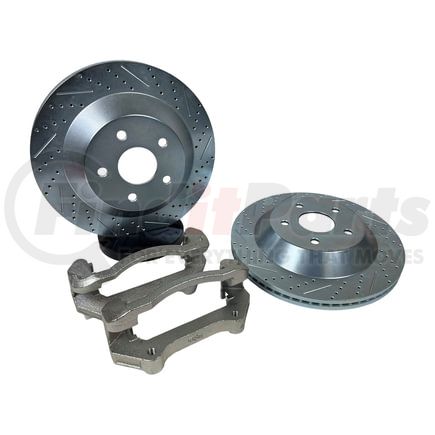 Baer 2141019 Disc Brake Rotor Set Baer Brakes BIG Claw Performance Rotors, Front