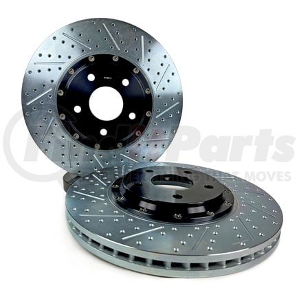 2301064 by BAER - Baer Brakes EradiSpeed+ Front 2-piece Performance Brake Rotors, SDZ