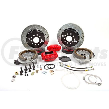 4262263B by BAER - Baer Brakes 13" SS4+ Rear Brake Kit, Black, SDZ