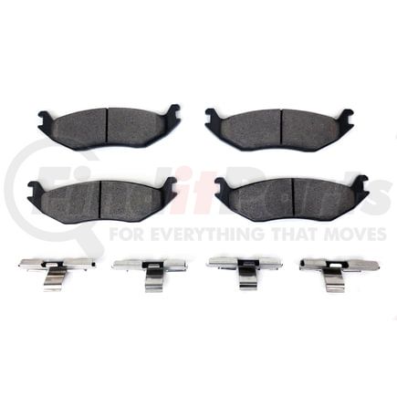D0967 by BAER - Baer Brakes Claw Brake Pads, Rear