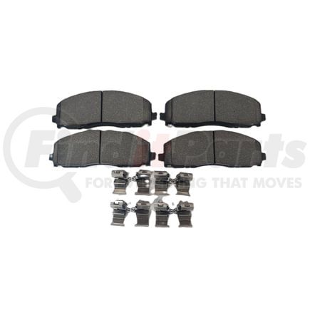 D1589 by BAER - Baer Brakes Claw Brake Pads, Front