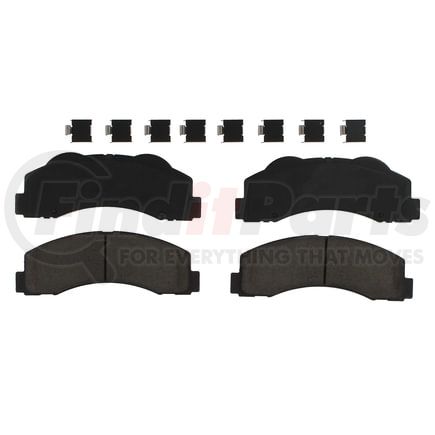 D1414 by BAER - Baer Brakes Claw Brake Pads, Front