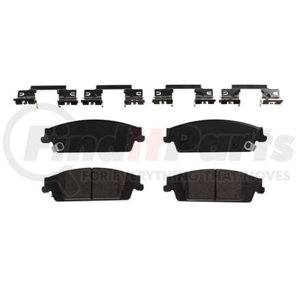 D1707 by BAER - Baer Brakes Claw Brake Pads, Rear