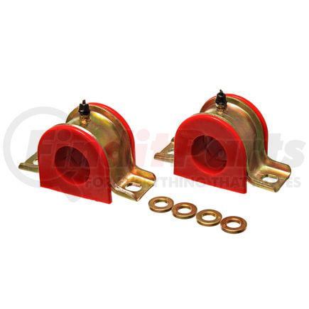9-5185R by ENERGY SUSPENSION - Universal Sway Bar Bushing Set; Red; 1 1/4in. Dia.; Performance Polyurethane;
