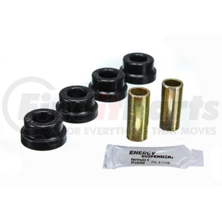 47115G by ENERGY SUSPENSION - Track Arm Bushing Set; Black; Rear; Performance Polyurethane;