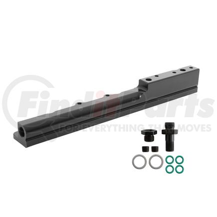 25-103BK by AEM ELECTRONICS - AEM High Volume Fuel Rail. Black. Honda