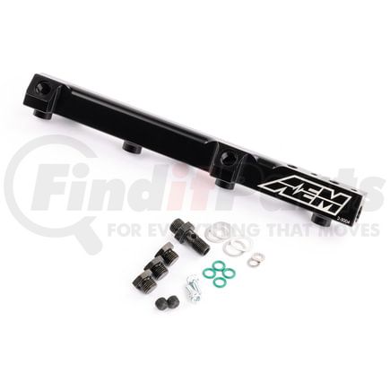 25-104BK by AEM ELECTRONICS - AEM High Volume Fuel Rail. Black. Honda