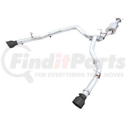 3015-33006 by AWE - 0FG DUAL REAR EXIT CATBACK EXHAUST