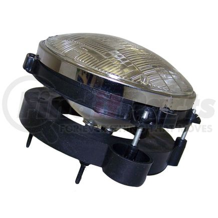 55055032AE by CROWN - Head Light Assembly; Right; Incl. Sealed Beam Headlight/Leveling Device/Retaining Ring;