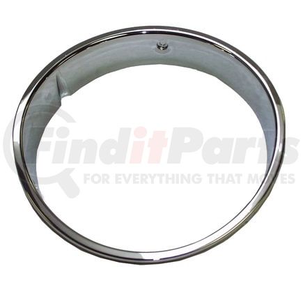 55055047 by CROWN - Headlamp Bezel; Left; Chrome;