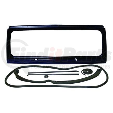 5758971K by CROWN - Windshield Frame Kit; Incl. Frame/Weatherstrips/Channel/Torx Screws;
