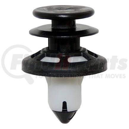 6510359AA by CROWN - Door Trim Panel Push Pin; White And Black; Plastic;