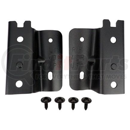 68163704K by CROWN - Soft Top Bow Bracket Set; Rear; w/4 Doors;