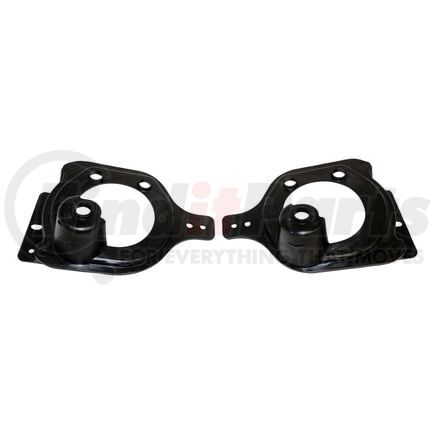 68293712K by CROWN - Fog Light Bracket Set; Black;