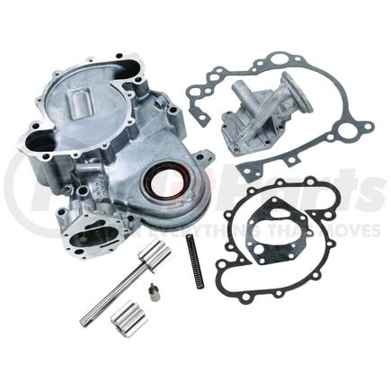 Crown 8129373K Engine Oil Pump and Timing Cover Assembly Timing Cover Kit; Includes Cover/Oil Pump Kit/Gaskets;