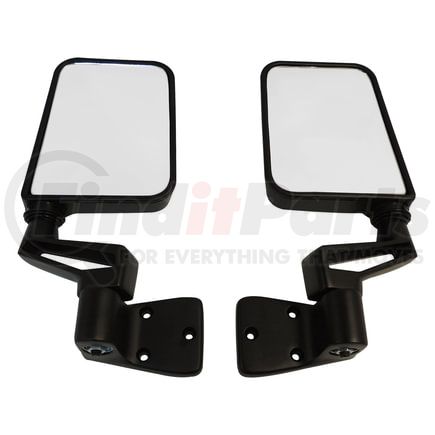 82200834K by CROWN - Door Mirror Kit; Black;