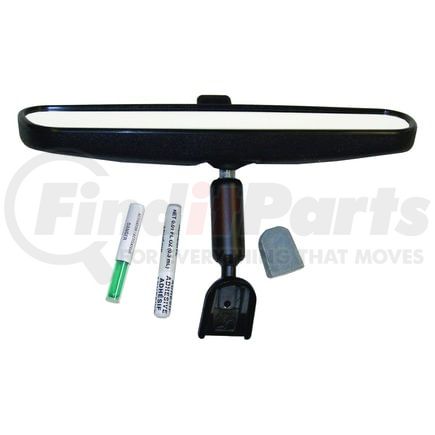 Crown 8993023K Interior Rear View Mirror Rearview Mirror Kit; Incl. 9.75 in. Mirror/Button/Adhesive;