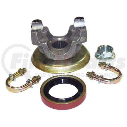 D35YOKEUBK by CROWN - Pinion Yoke Kit; Incl. U-Bolt Type Yoke/Flange Nut/2 U-Bolts w/ Washers/Nuts/Oil Seal;