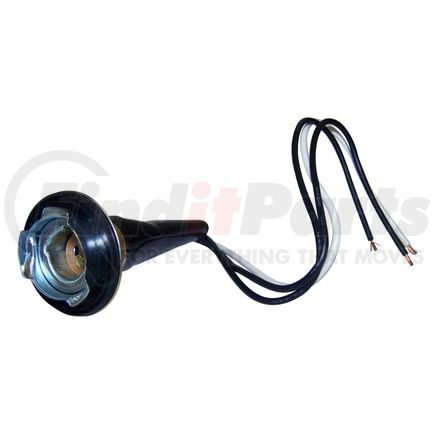 3764863 by CROWN - Parking Light Bulb Socket; Front;