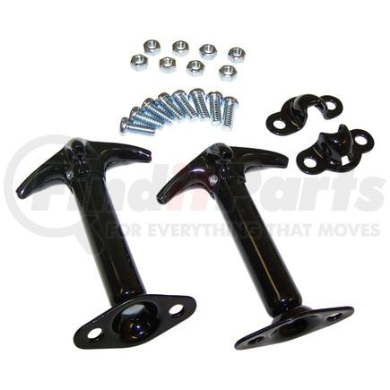 488601 by CROWN - Black Hood Catch Set;