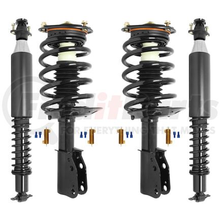 4-61360C-65200C-001 by UNITY AUTOMOTIVE - Air Spring To Coil Spring Conversion Kit Converting Air/Electronic Suspension to Standard Suspension