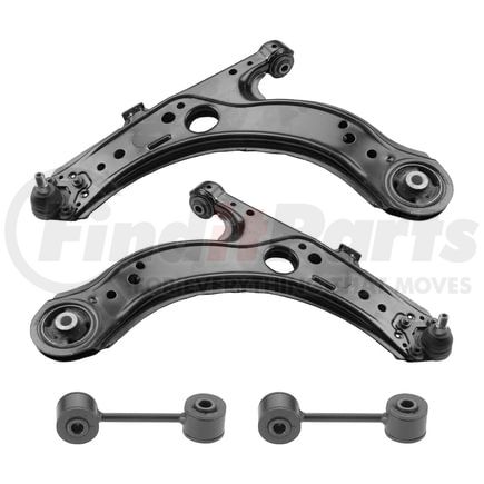 SC-700006 by UNITY AUTOMOTIVE - Front Lower Control Arm Kit and Sway Bar