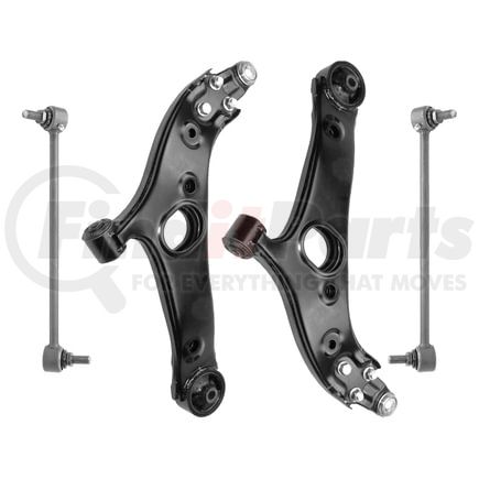 SC-700052 by UNITY AUTOMOTIVE - Front Lower Control Arm Kit and Sway Bar