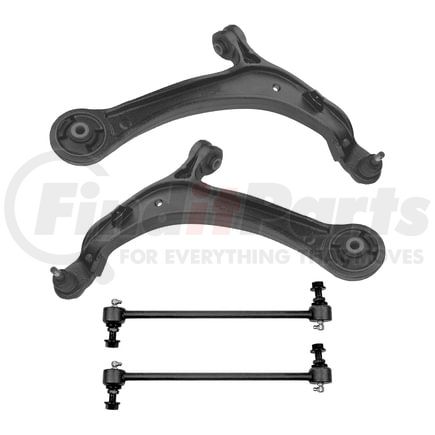SC-700055 by UNITY AUTOMOTIVE - Front Lower Control Arm Kit and Sway Bar