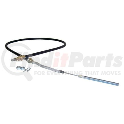 J5355287 by CROWN - Parking Brake Cable; Front; 51.875 in. Long;