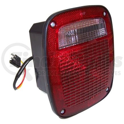 J5457198 by CROWN - Tail Light Assembly; Right; Black;