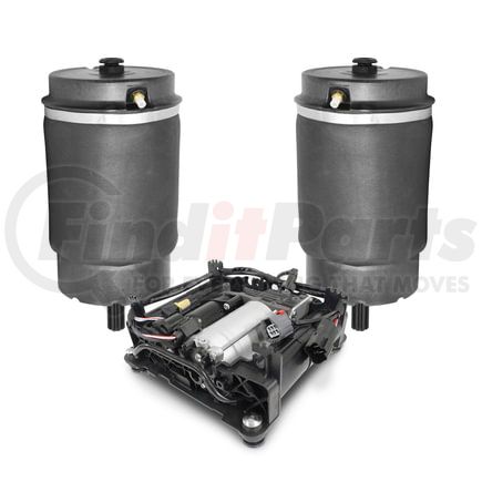 2-15-572000-C by UNITY AUTOMOTIVE - Suspension Air Spring Set with Air Suspension Compressor