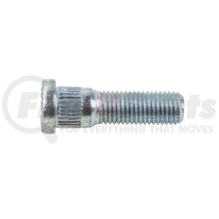 610-312 by DORMAN - M12-1.50 Serrated Wheel Stud - 14.3mm Knurl, 44.5mm Length