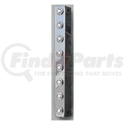 Aranda K-0029 Air Cleaner Light Box Panel Air Cleaner Light Box Panel - 17", Stainless Steel, With 8-3/4" Light Holes