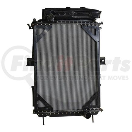 WA911-05-2892 by WORLD AMERICAN - Radiator, 40 in. H x 28.75 in. W x 2.25 in. D, 2.5 in. Inlet, 3 in. Outlet