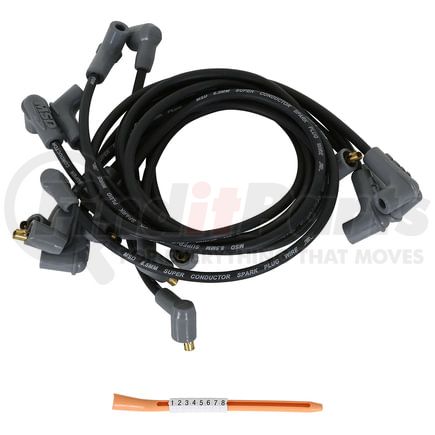 31653 by MSD - Black Super Conductor Small Block Chevy, Socket Cap