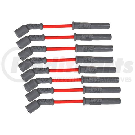 MSD 32819 Spark Plug Wire Set Super Conductor Spark Plug Wire Set, GM LS1, '97-On, Vette, Camaro