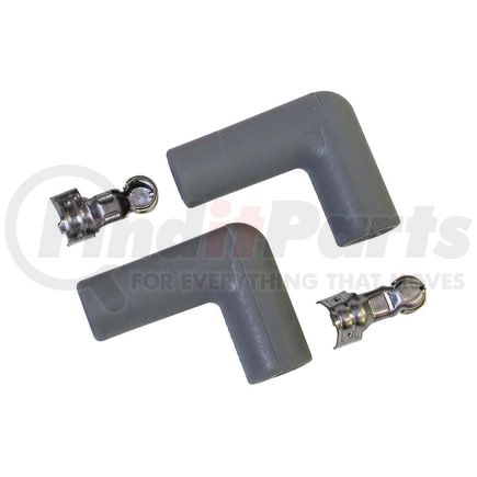 3323 by MSD - Spark Plug Boot, 90°, Non Logo, 2/card