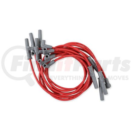 35379 by MSD - Super Conductor Spark Plug Wire Set, Chevy 366-454 w/HEI Cap