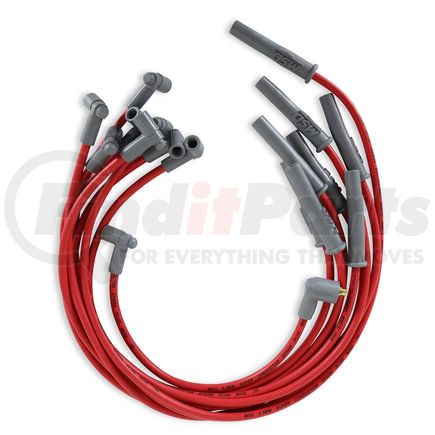 35399 by MSD - Super Conductor Spark Plug Wire Set, Ford 289-302, w/HEI Cap