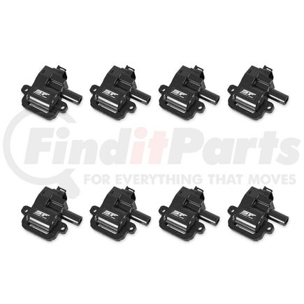 55088 by MSD - Street Fire Ignition Coils 1998-2006 GM LS1/LS6 engines, Black, 8-Pack