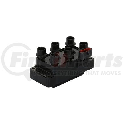 5528 by MSD - Street Fire Ignition Coil Pack, 1994-2000 Ford 6-Tower DIS Style, Black, Single