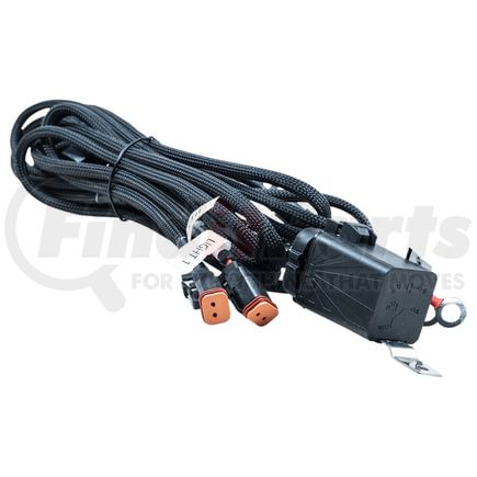 Morimoto BAF000H Off-Road Light Wiring Harness Connector Morimoto Switched Power Harness: 2x Outputs