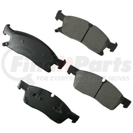 Akebono ACT1629A Disc Brake Pad Set ProACT Ultra Premium Ceramic Disc Brake Pad Kit