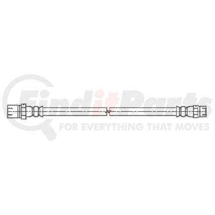 331266 by ATE BRAKE PRODUCTS - ATE Original Front Brake Hydraulic Hose for Porsche 331266