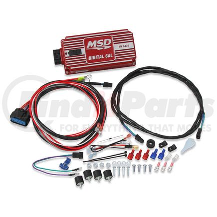 6425 by MSD - MSD Digital 6AL Ignition Control - Red