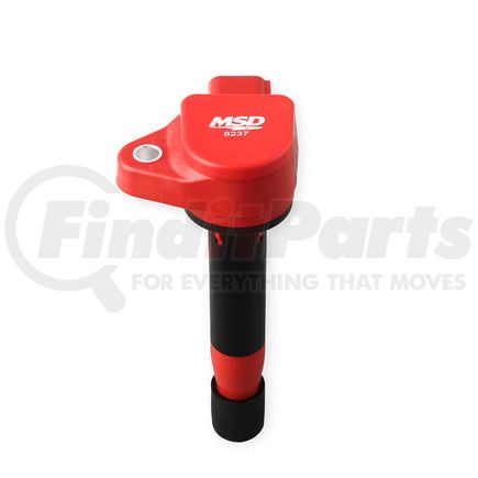 8237 by MSD - MSD Ignition Coil - Blaster Series - Honda/Acura V6 - Red