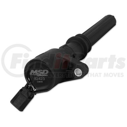 82423 by MSD - MSD Ignition Coil - Blaster - Ford 2-Valve V8 - 4.6L/5.4L V8 - Black